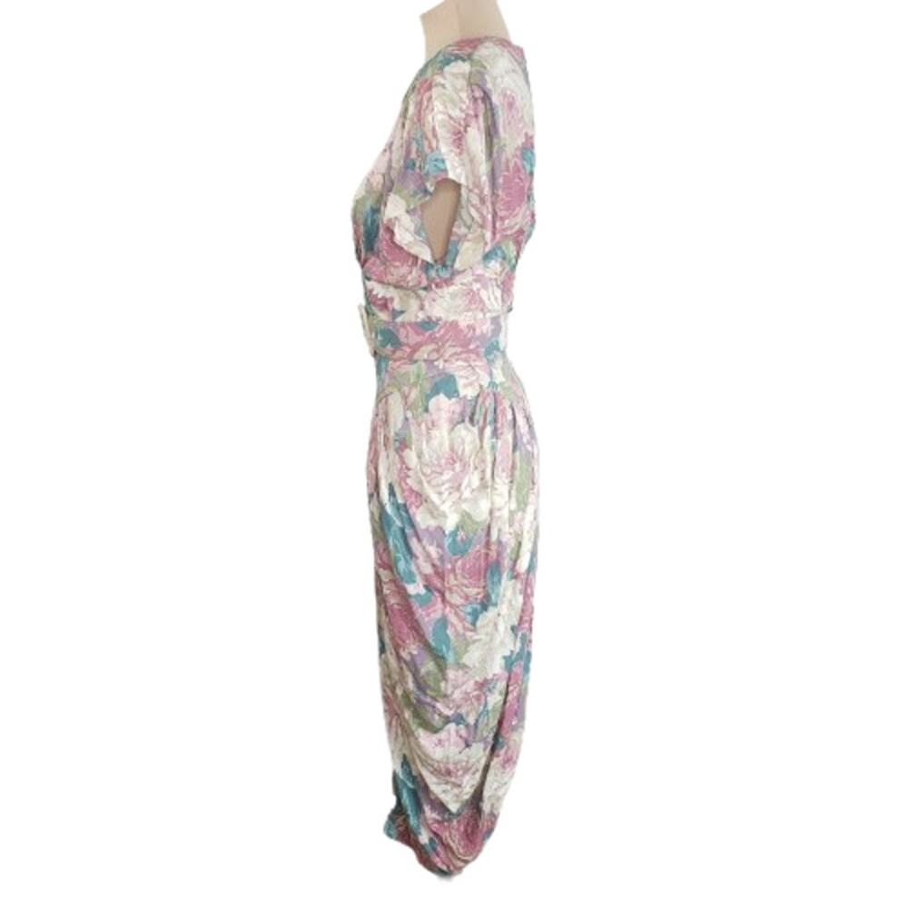 SOLD Vintage Karen Alexander Floral Dress - Picture 7 of 13